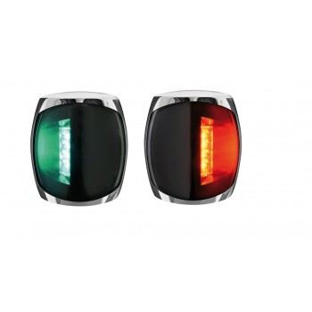 Fanale di via Sphera III inox rosso fino a 20 m 